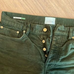 Sid Mashburn Slim Straight 5-Pocket Pant Forest Moleskin (32 x 32)